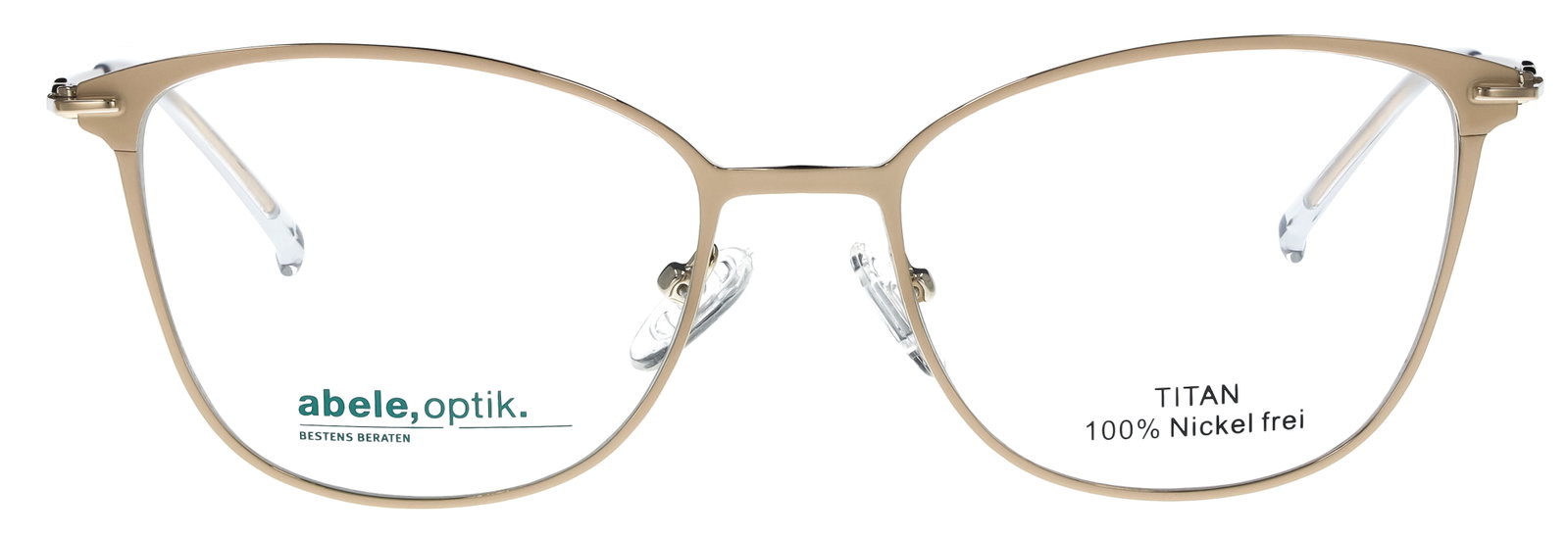 Das Bild zeigt die Abele Optik Fassung 150281 für Damen von vorne.